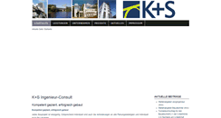 Desktop Screenshot of ks-ingenieurconsult.de