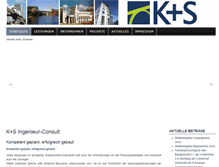 Tablet Screenshot of ks-ingenieurconsult.de